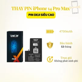 Thay pin Deji siêu cao iPhone 14 Pro Max