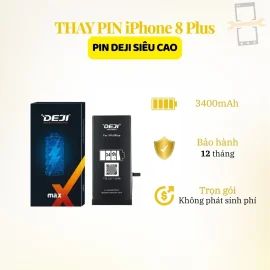 Thay pin Deji siêu cao iPhone 8 Plus