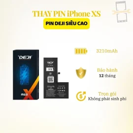 Thay pin Deji siêu cao iPhone Xs