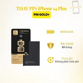 Thay pin Gold iPhone 14 Plus