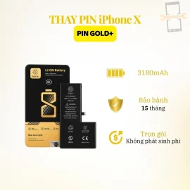 Thay pin Gold iPhone X