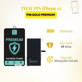 Thay pin Gold Premium iPhone 12