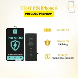 Thay pin Gold Premium iPhone 8