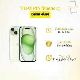 Thay pin iPhone 15