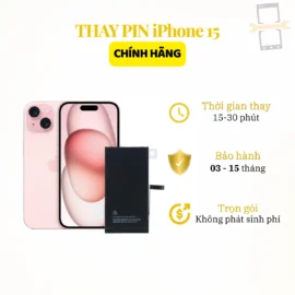 Thay pin iPhone 15
