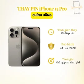 Thay pin iPhone 15 Pro