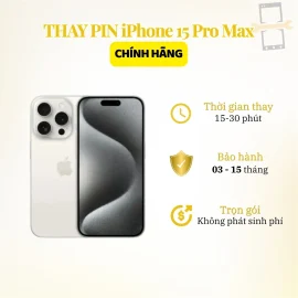 Thay pin iPhone 15 Pro Max