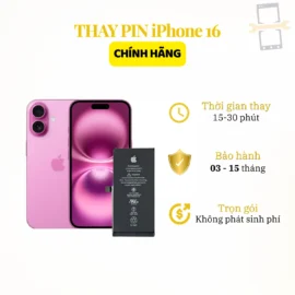 Thay pin iPhone 16