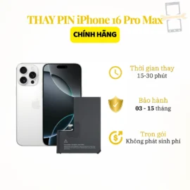 Thay pin iPhone 16 Pro Max