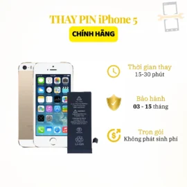 Thay pin iPhone 5