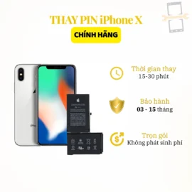 Thay pin iPhone X