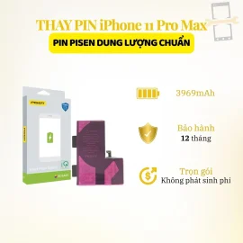 | Tháng 7 2026 Thay pin Pisen dung lượng chuẩn iPhone 11 Pro Max