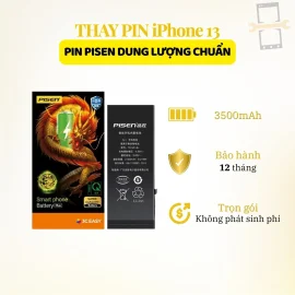 | Tháng 6 2026 Thay pin Pisen dung lượng chuẩn iPhone 13