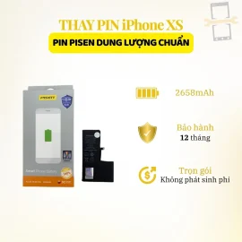 Thay pin Pisen dung lượng chuẩn iPhone Xs
