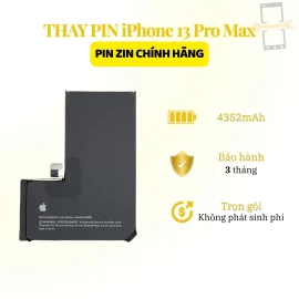 Thay pin ZIn chính hãng 13 Pro Max