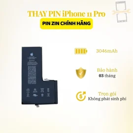Thay pin Zin iPhone 11 Pro