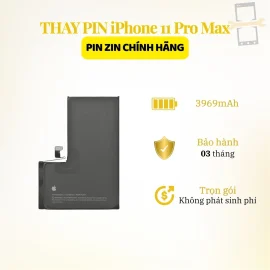 | Tháng 7 2026 Thay pin Zin iPhone 11 Pro Max