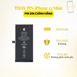 Thay pin Zin iPhone 12 Mini