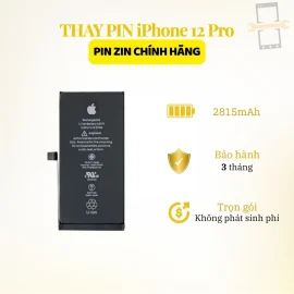 | Tháng 6 2026 Thay pin Zin iPhone 12 Pro