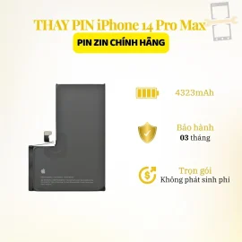 Thay pin Zin iPhone 14 Pro Max