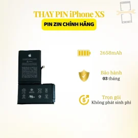 Thay pin Zin iPhone Xs