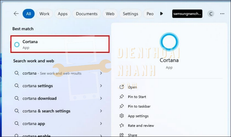 Cách kích hoạt Cortana