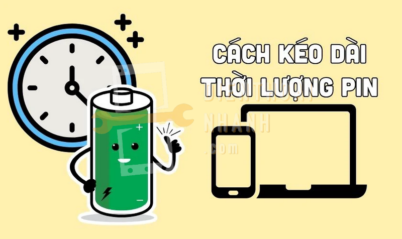 Thủ thuật công nghệ: Cách kéo dài thời gian dùng khi gần hết pin