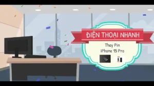 Thay Pin iPhone 15 Pro