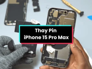 Thay Pin iPhone 15 Pro Max