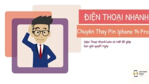 Thay Pin iPhone 14 Pro - Chính hãng