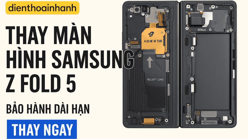 | Tháng 1 2026 Sau khi thay màn hình Samsung Z Fold 5, độ gập và các tính năng có bị ảnh hưởng không?