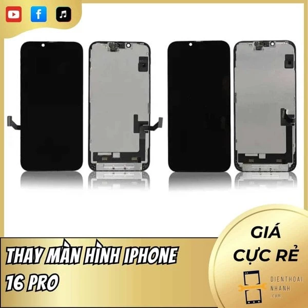 | Tháng mười một 2025 Thay Màn Hình iPhone 16 Pro