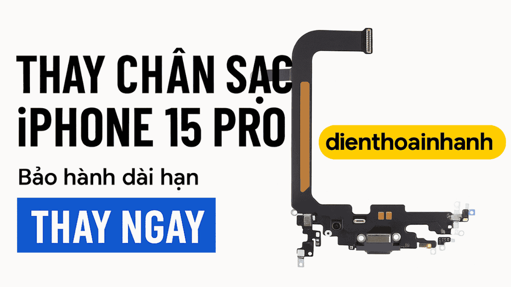 iPhone 15 Pro Khác Gì Khi Thay Chân Sạc So Với Các Đời Trước?