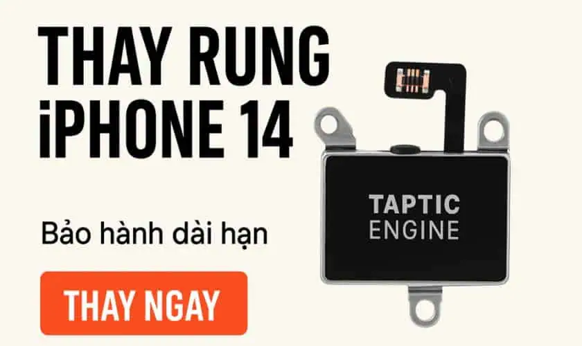 Liên hệ ngay để thay rung iPhone 14 tại Điện Thoại Nhanh