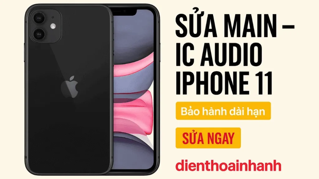 Sửa main - IC Audio iPhone 11