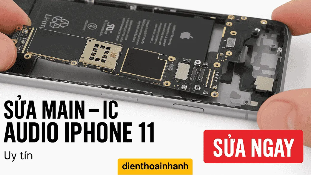 Điện Thoại Nhanh - Địa chỉ thay IC Audio iPhone 11 chuyên sâu