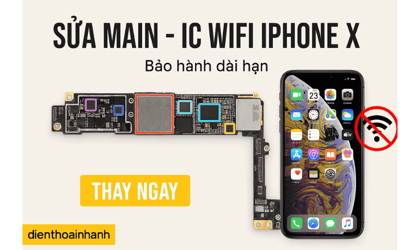 | Tháng mười một 2025 Thay IC Wifi Iphone X Uy Tín, Bảo Hành Dài, Giá Tốt
