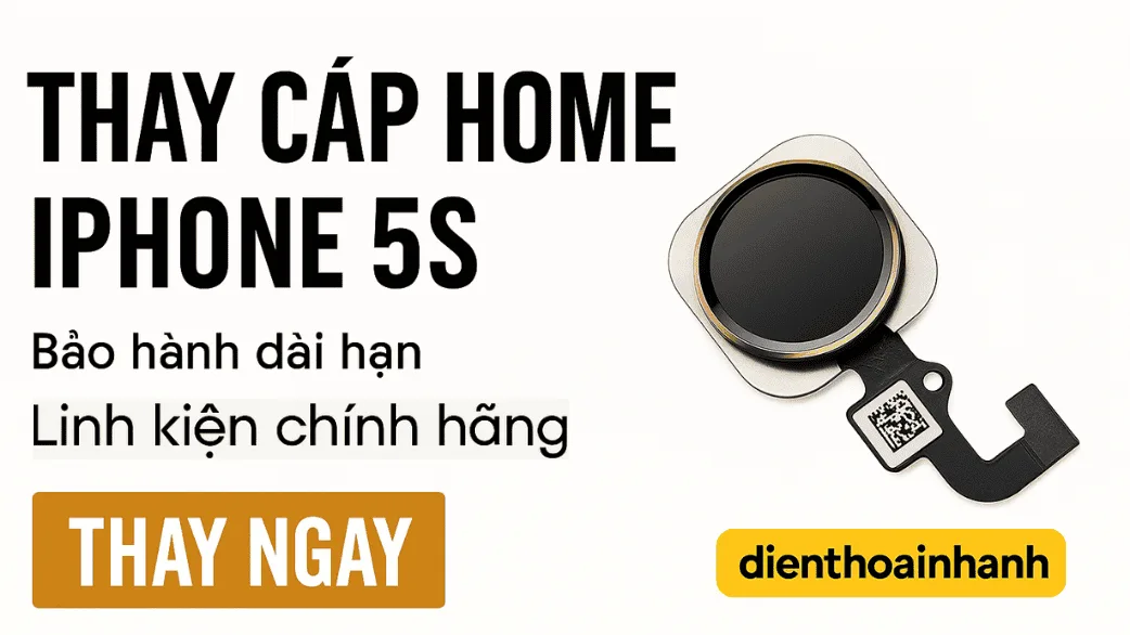 Lợi Ích Khi Thay Cáp Home iPhone 5S Tại Điện Thoại Nhanh