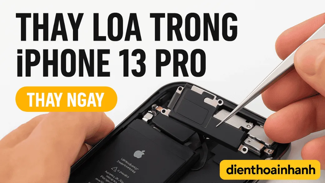 | Tháng 12 2025 Thay Loa Trong iPhone 13 Pro Chính Hãng – Nhanh Chóng