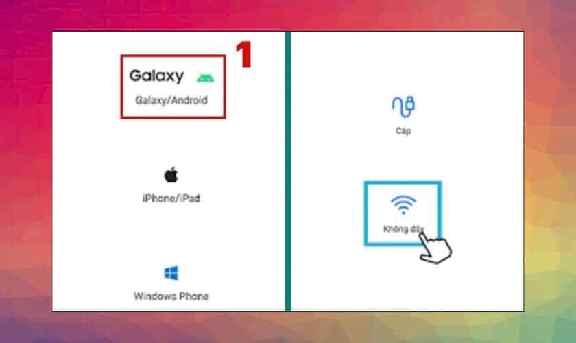 Các Loại Dữ Liệu Được Chuyển Sang Điện Thoại Samsung Mới