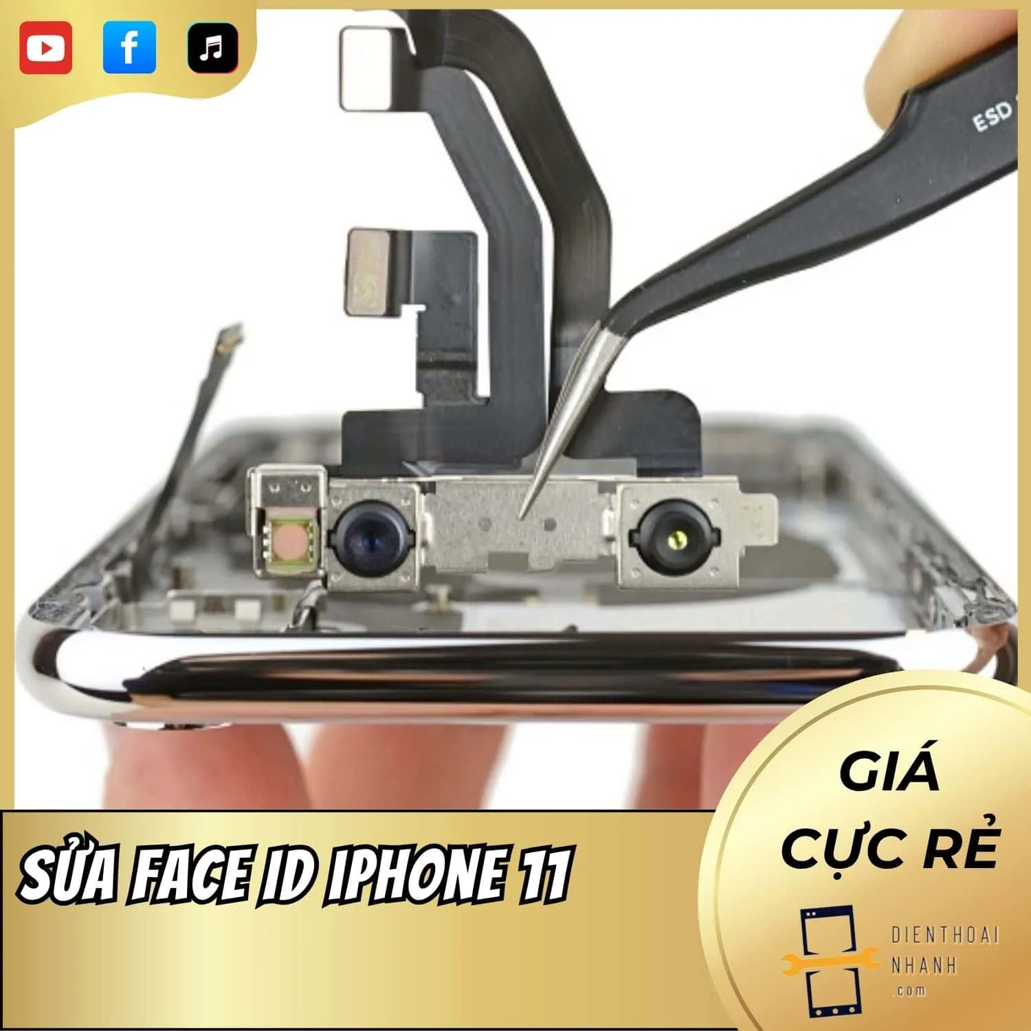 | Tháng mười một 2025 Sửa Face ID iPhone 11