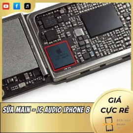 Sửa main – IC audio iPhone 8