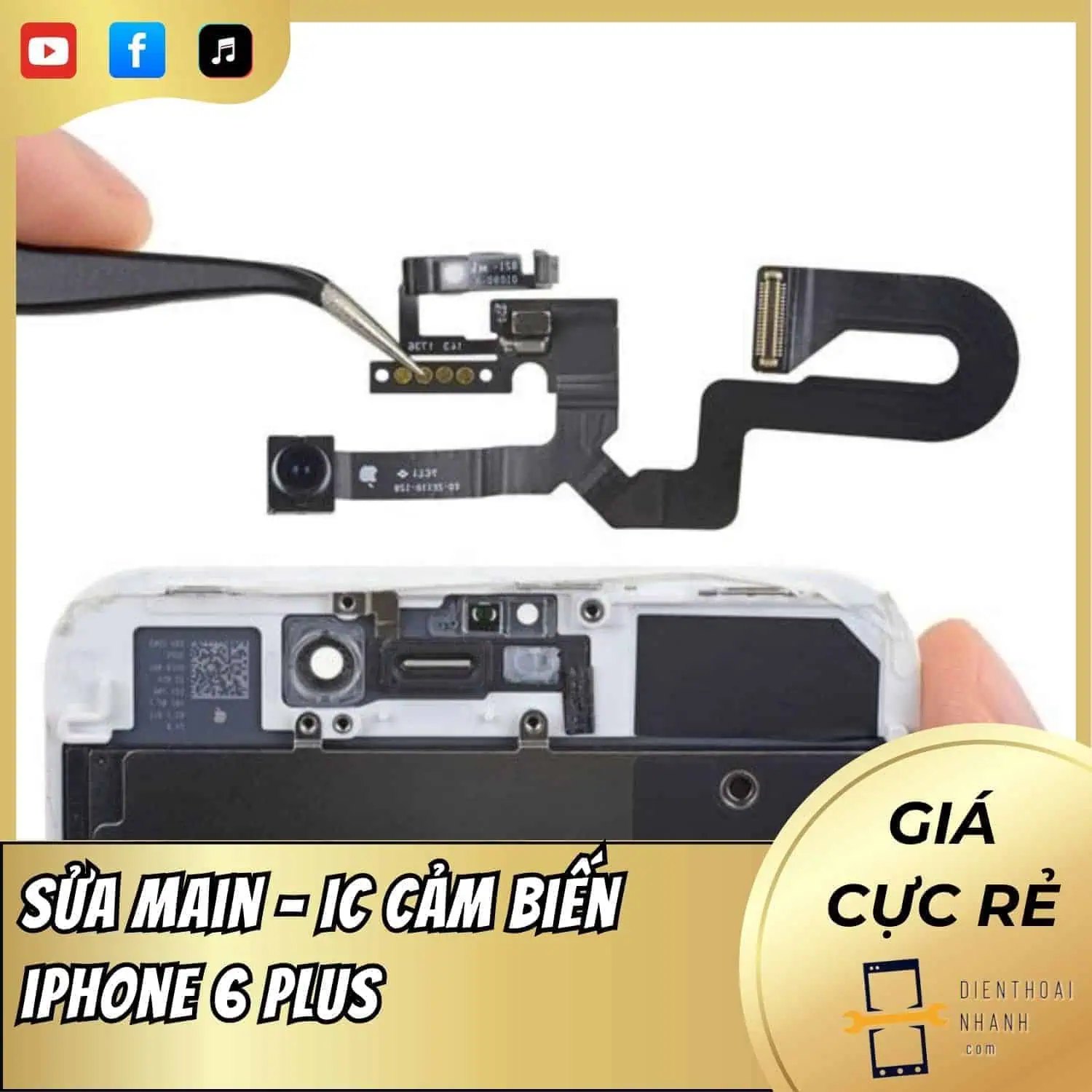 | Tháng 1 2026 Sửa main - IC cảm biến iPhone 6 Plus