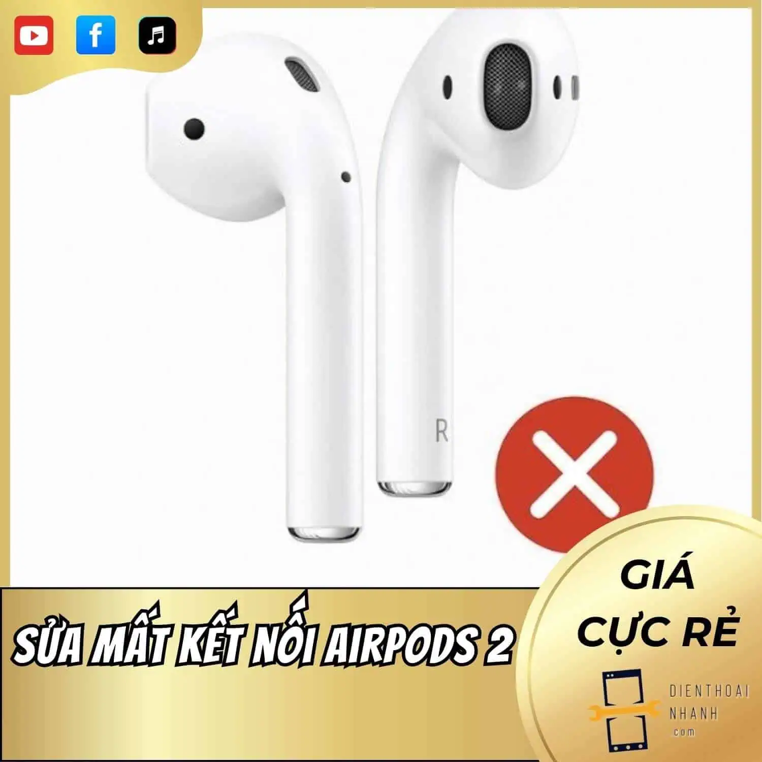 | Tháng mười một 2025 Sửa Lỗi Mất Kết Nối AirPods 2 Uy Tín Tại Điện Thoại Nhanh