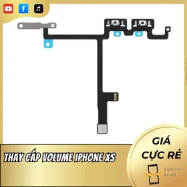 Thay Cáp Volume iPhone Xs Khôi Phục Nút Âm Lượng Hiệu Quả