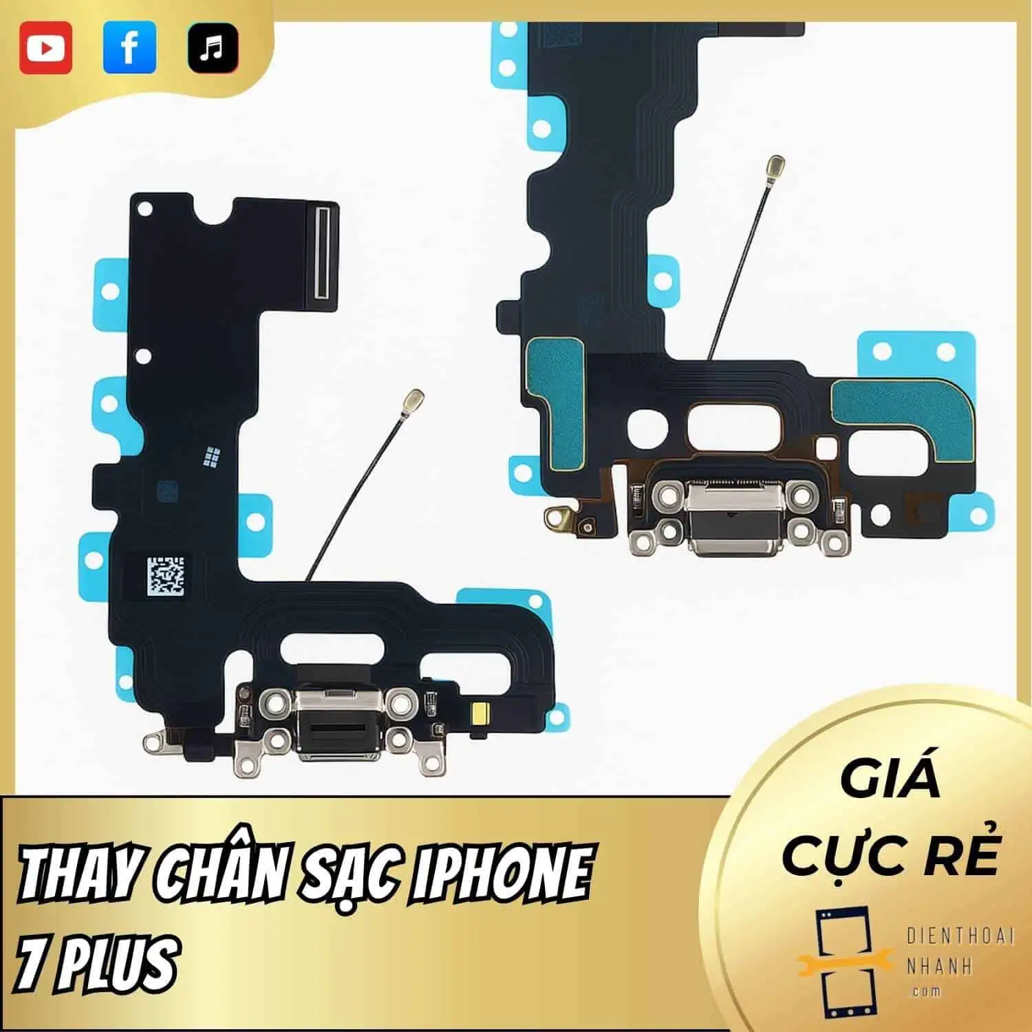 | Tháng 12 2025 Thay Chân Sạc iPhone 7 Plus