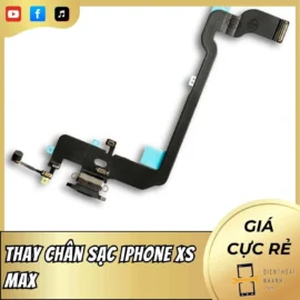 Thay Chân Sạc iPhone Xs Max Chính Hãng