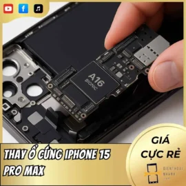 Thay ổ cứng iPhone 15 Pro Max