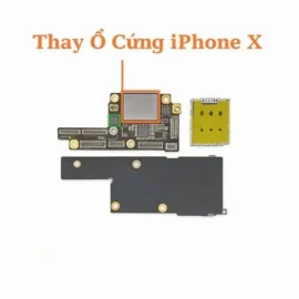 Thay ổ cứng iPhone X