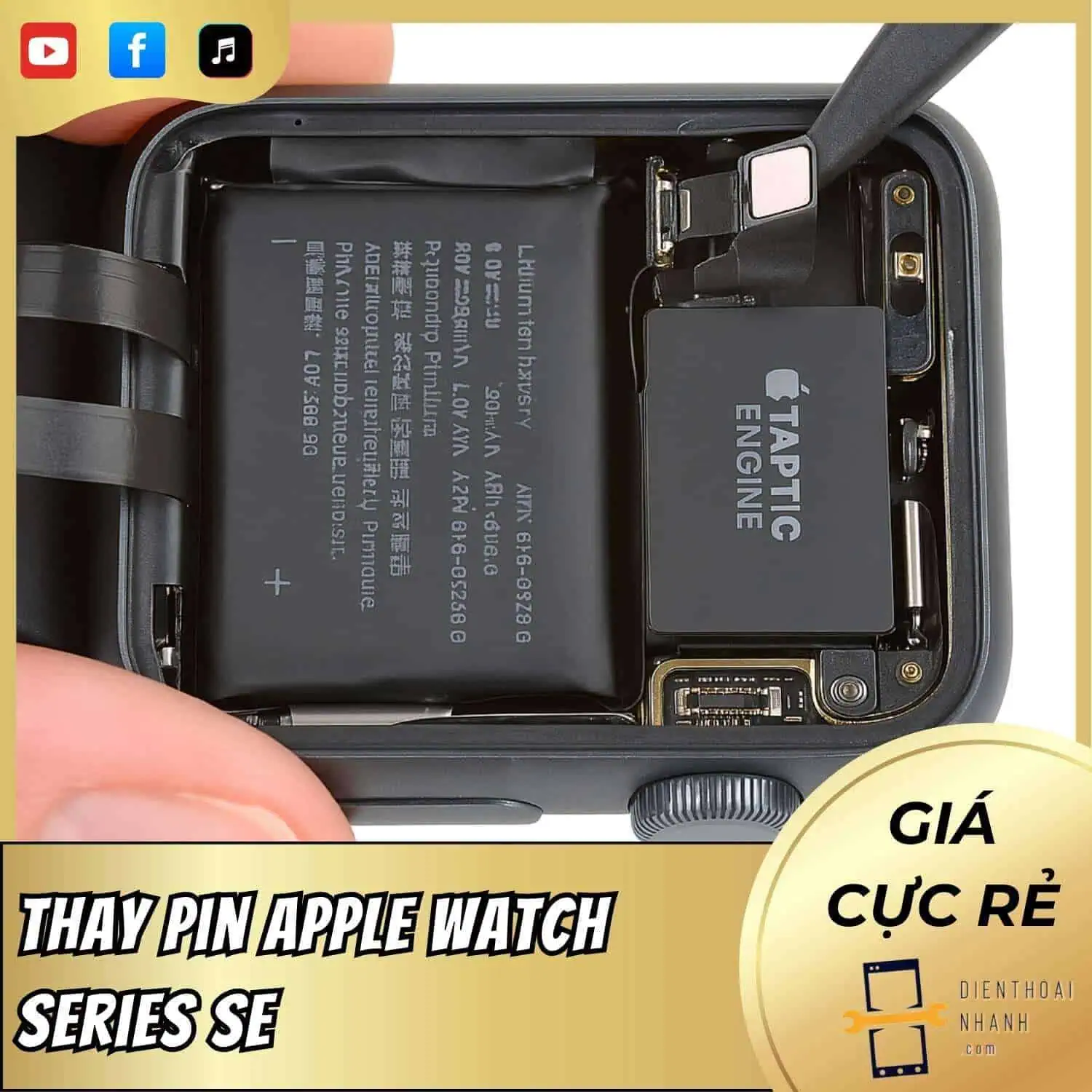 | Tháng mười một 2025 Thay Pin Apple Watch Series SE - Dịch Vụ Uy Tín